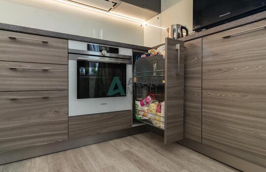 Кухня черного цвета 3 