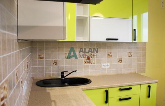 Кухня желтого цвета 5 