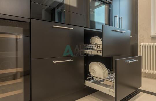 Кухня с барной стойкой 12 