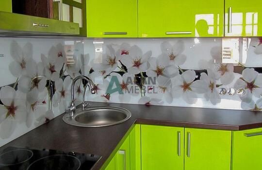 Кухня желтого цвета 3 