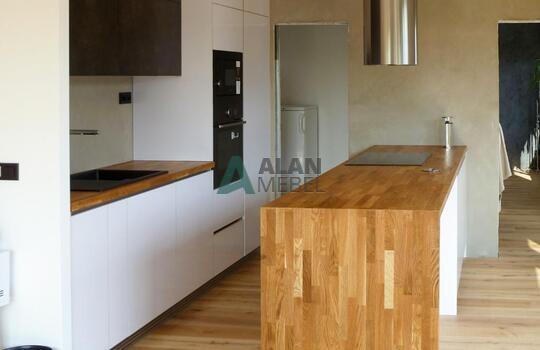 Кухня с барной стойкой 9 