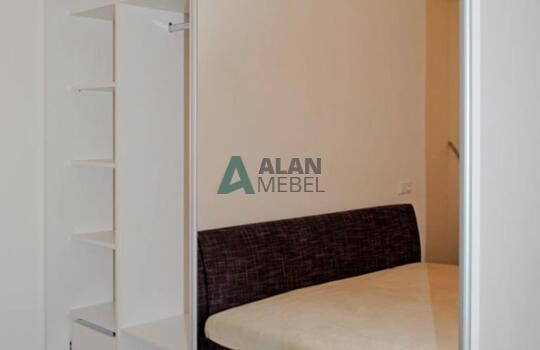 Встроенный шкаф-купе для спальни