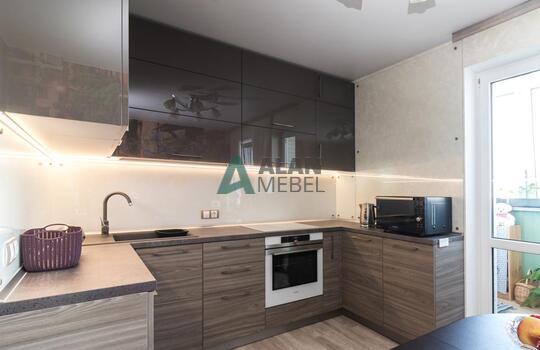 Кухня черного цвета 3 