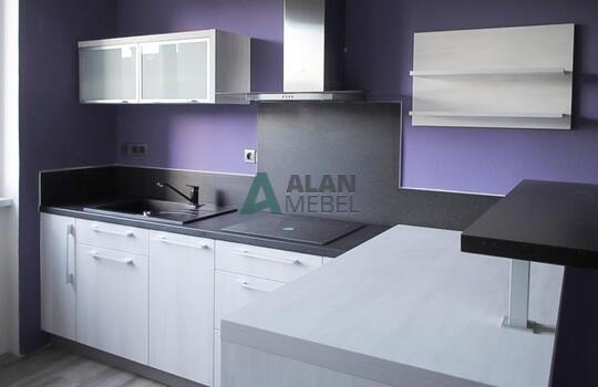 Кухня с барной стойкой 10 