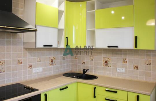 Кухня желтого цвета 5 