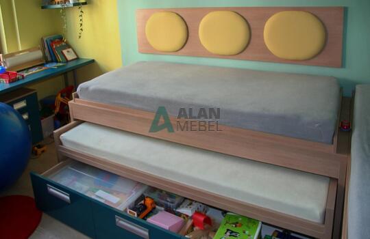 Детская выдвижная кровать 3 