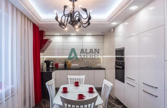 Кухня белый глянец 6 