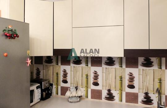 Кухня коричневого цвета 8 