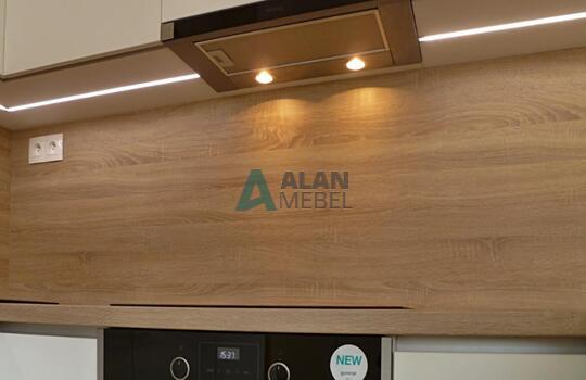 Кухня из матового пластика 4 