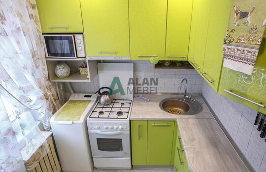 Кухня салатового цвета 2 