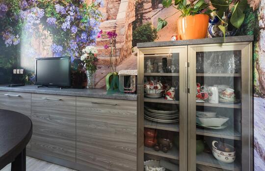 Кухня черного цвета 3 