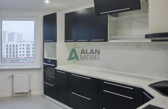 Кухня черного цвета 10 
