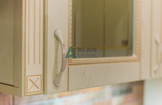 Кухня со стеклом 7 