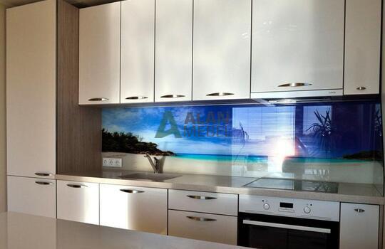 Кухня белый глянец 1 