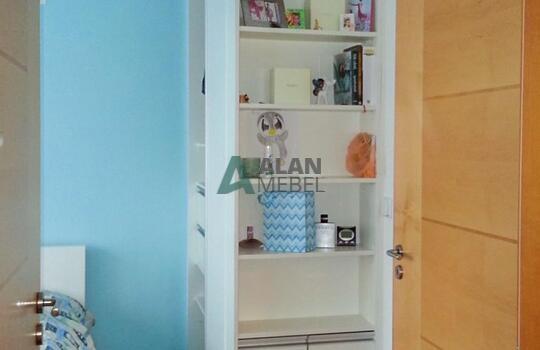 Встроенный шкаф-купе для спальни