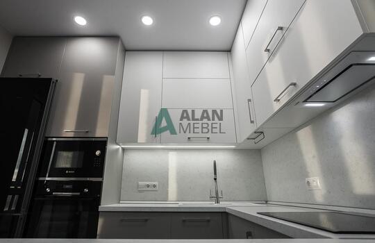 Кухня из акрила – модель 17 