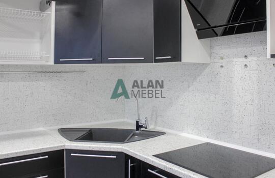 Кухня черного цвета 10 