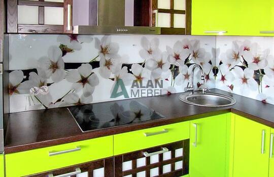 Кухня желтого цвета 3 