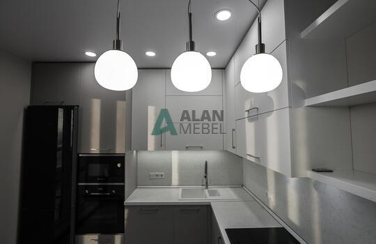 Кухня из акрила – модель 17 