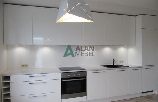 Кухня белый глянец 4 