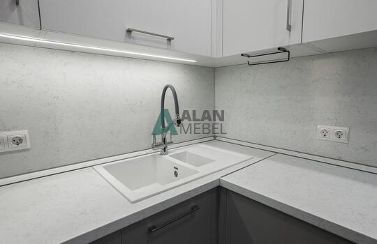 Кухня из акрила – модель 17 