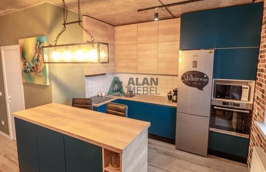 Кухня с фасадами Egger 7 