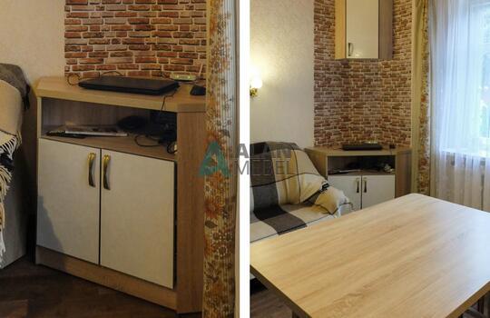 Угловая кухня из пластика 