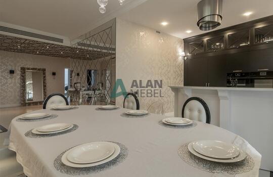 Кухня с барной стойкой 12 