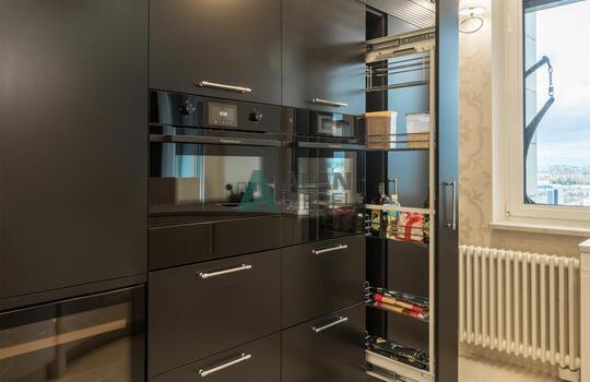 Кухня с барной стойкой 12 