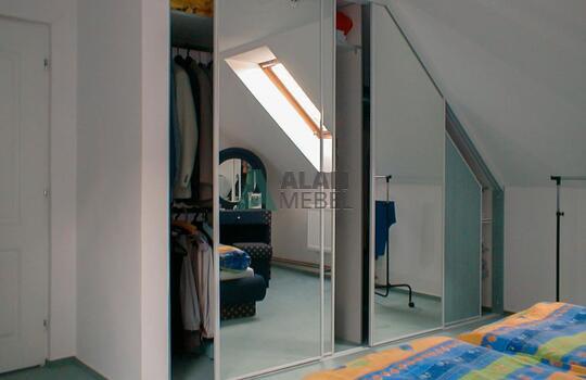 Встроенный шкаф-купе для спальни