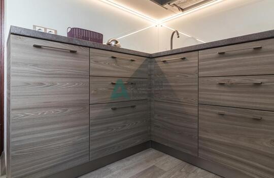 Кухня черного цвета 3 