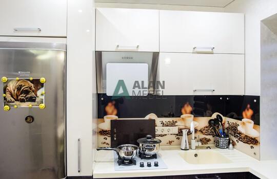 Кухня коричневого цвета 7 