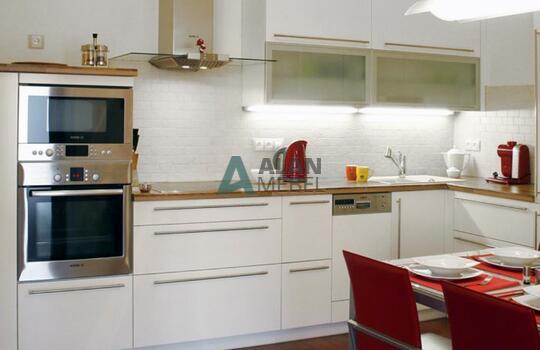 Кухня из матового пластика 2 