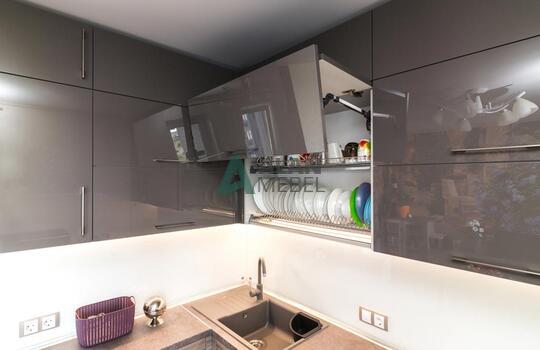 Кухня черного цвета 3 