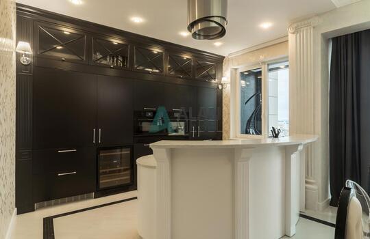 Кухня с барной стойкой 12 