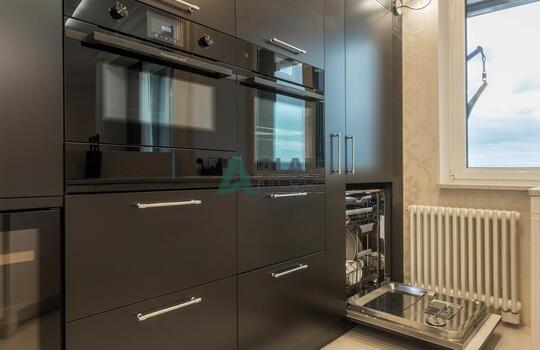 Кухня с барной стойкой 12 