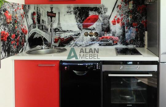 Кухня с барной стойкой 