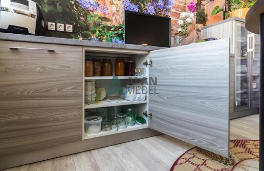 Кухня черного цвета 3 