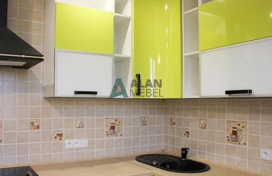 Кухня желтого цвета 5 