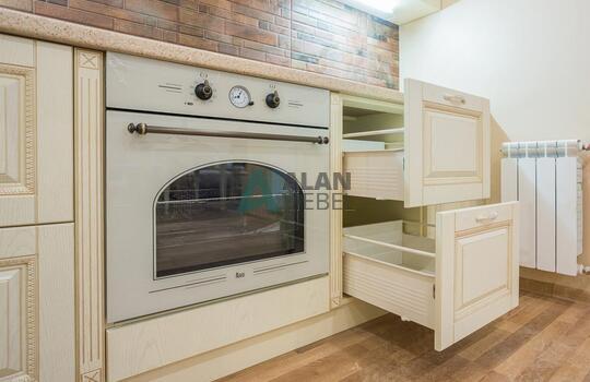 Кухня со стеклом 7 