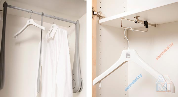 Элементы наполнения шкафов-купе