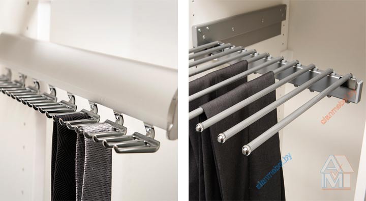 Элементы наполнения шкафов-купе