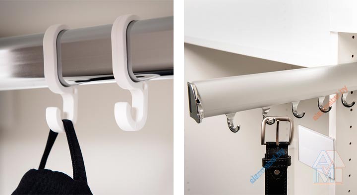 Элементы наполнения шкафов-купе